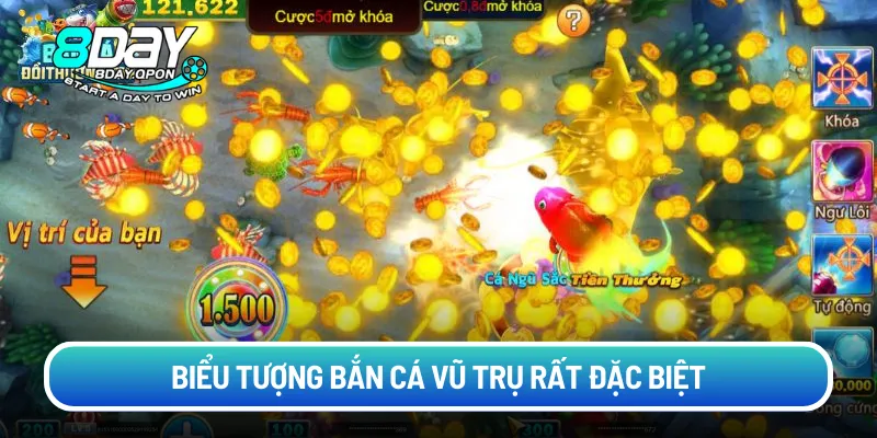 Biểu tượng bắn cá vũ trụ rất đặc biệt