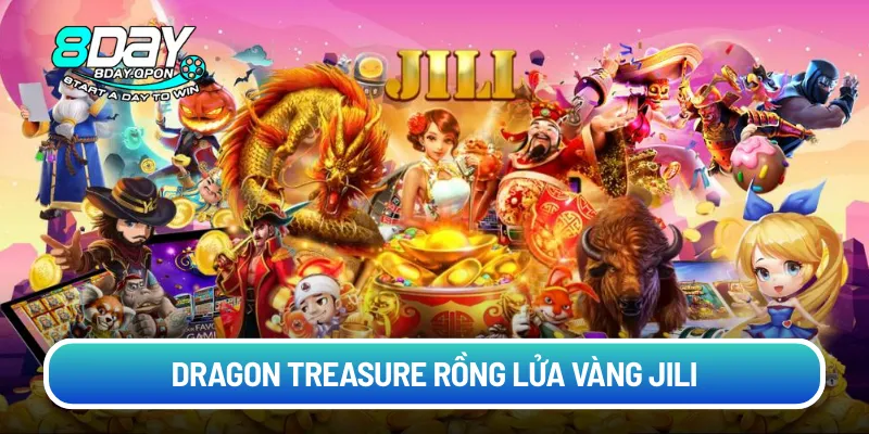 Dragon Treasure rồng lửa vàng JILI