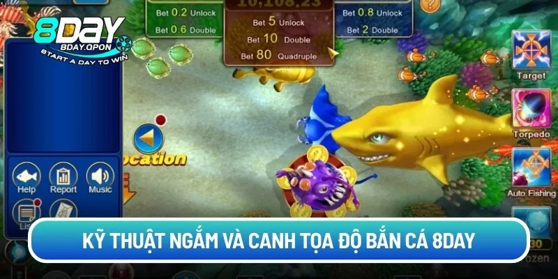 Kỹ thuật ngắm và canh tọa độ bắn cá 8day