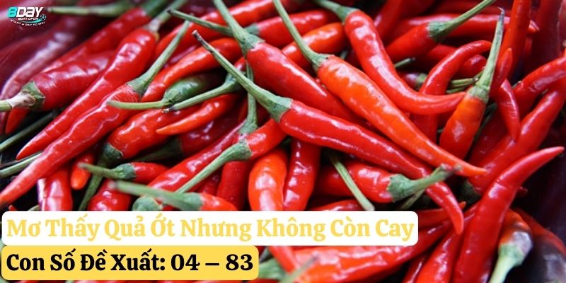 nằm mơ thấy quả ớt