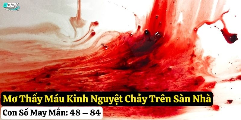 mơ thấy máu kinh nguyệt