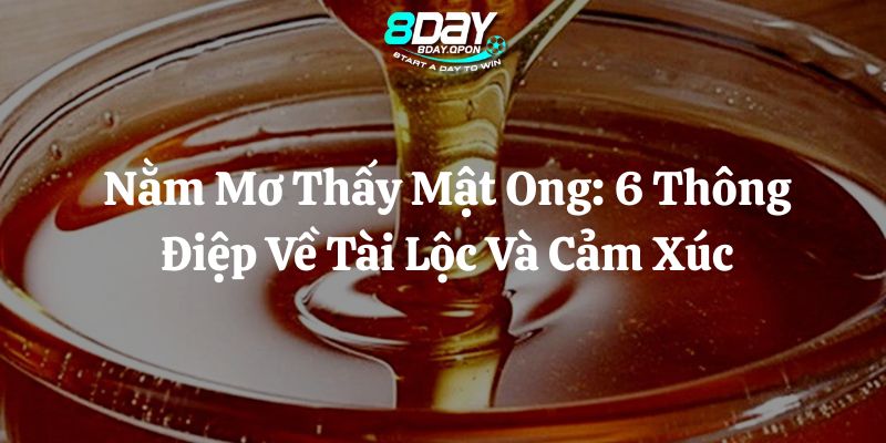 nằm mơ thấy mật ong 8day thumb