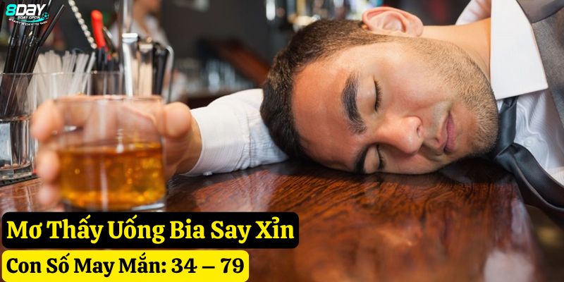 mơ thấy uống bia