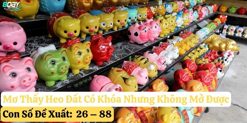 nằm mơ thấy heo đất