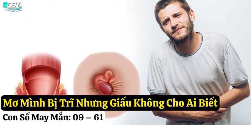 mơ thấy mình bị trĩ